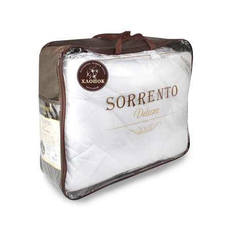 Одеяло SORRENTO DELUXE хлопок облегченное сатин 200*215