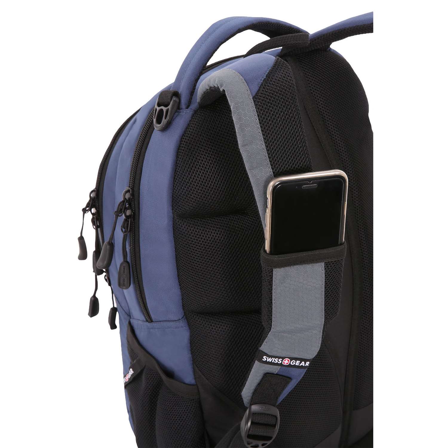 Рюкзак Swissgear  синий серый - фото 3