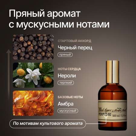 Парфюмированный крем NICE by Septivit для рук и тела Black Pepper 300мл