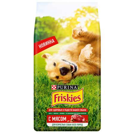 Корм для собак Friskies сухой с мясом 10кг