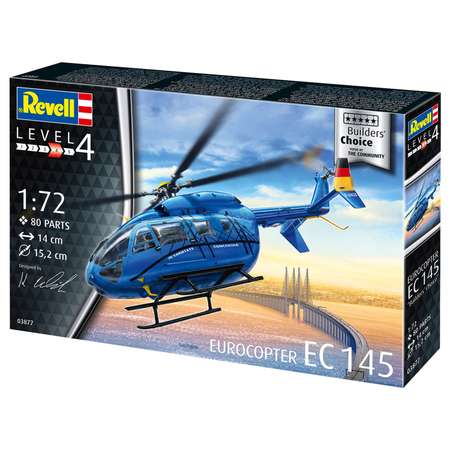 Сборная модель Revell Транспортный вертолёт Eurocopter EC 145Builders Choi