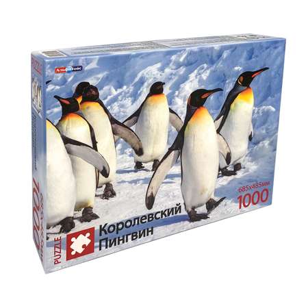 Пазл АльфаТойс Королевский Пингвин 1000 элементов 11204