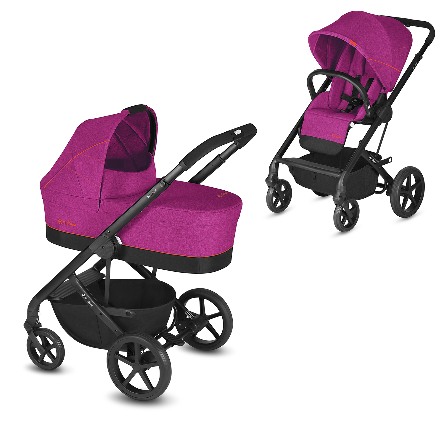 Блок спальный Cybex Cot S для коляски Balios S Passion Pink - фото 3