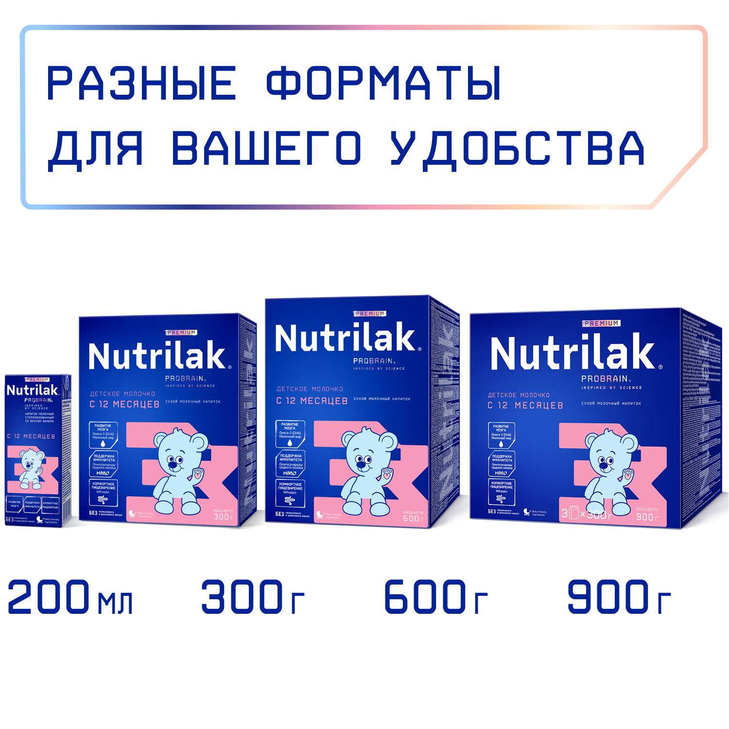 Смесь молочная Nutrilak Premium 3 900г с 12месяцев - фото 9
