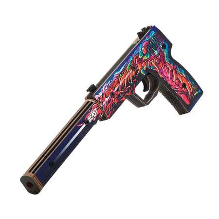 Игрушечный пистолет Go-Wood USP-S версия 1.6 Скоростной Зверь деревянный резинкострел