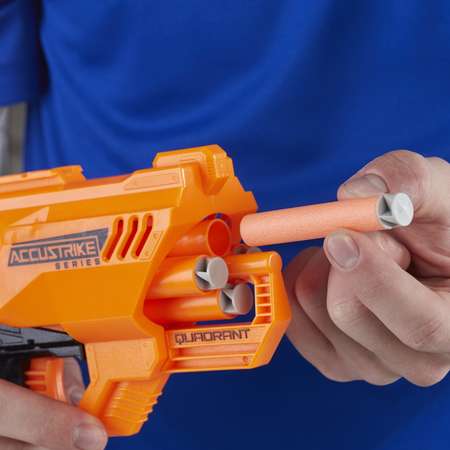 Бластер Nerf Элит Аккустрайк Квадрант