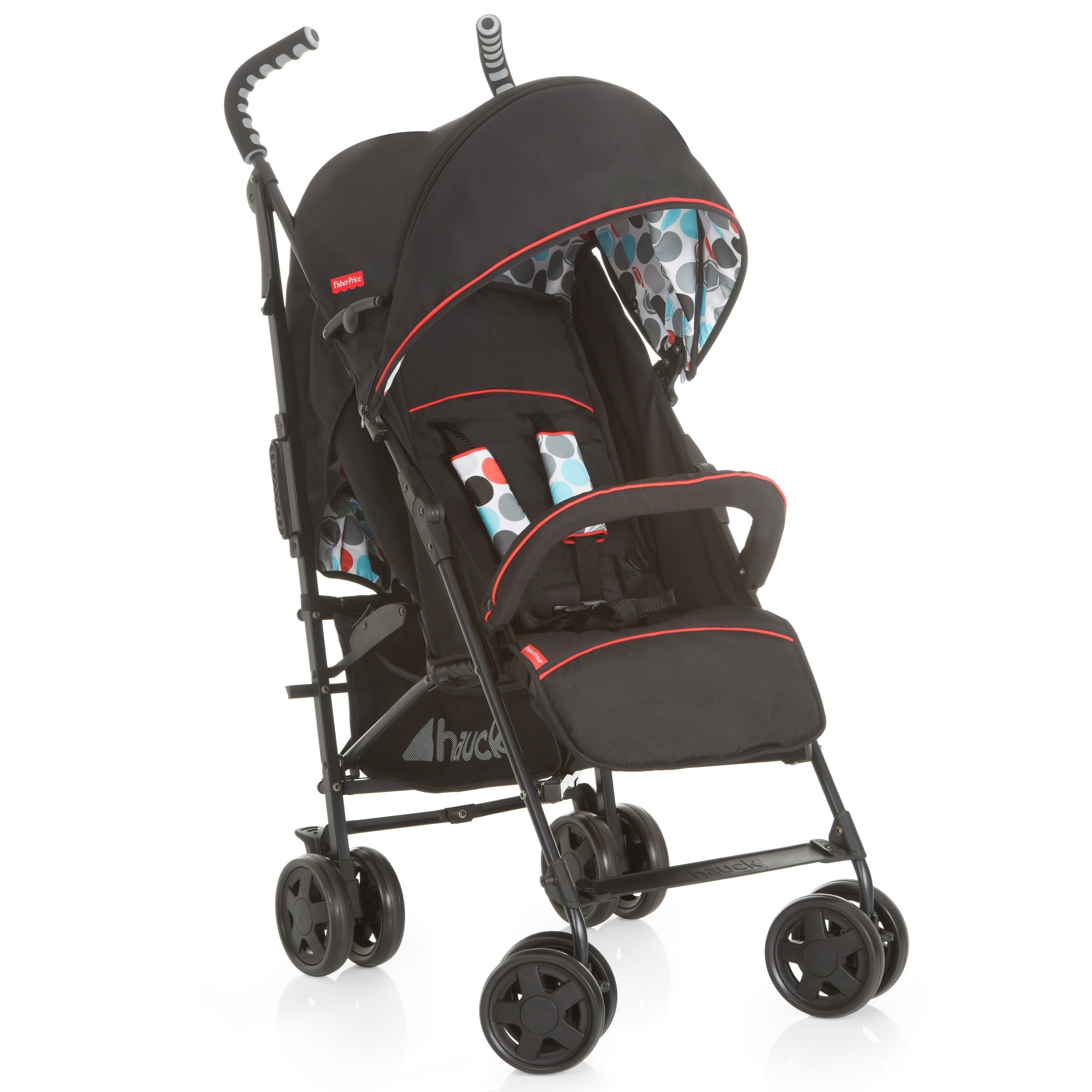 Коляска прогулочная Fisher Price Palma Plus Gumball Black - фото 1