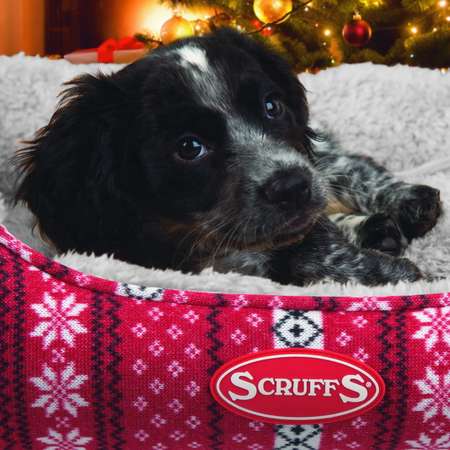 Лежак для животных SCRUFFS Santa Paws