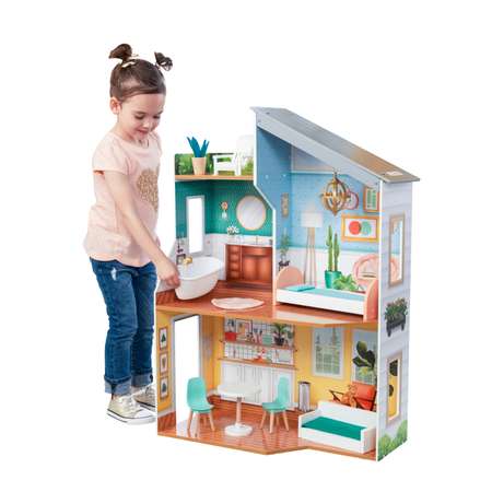 Кукольный домик  KidKraft Эмили с мебелью 10 предметов 65988_KE
