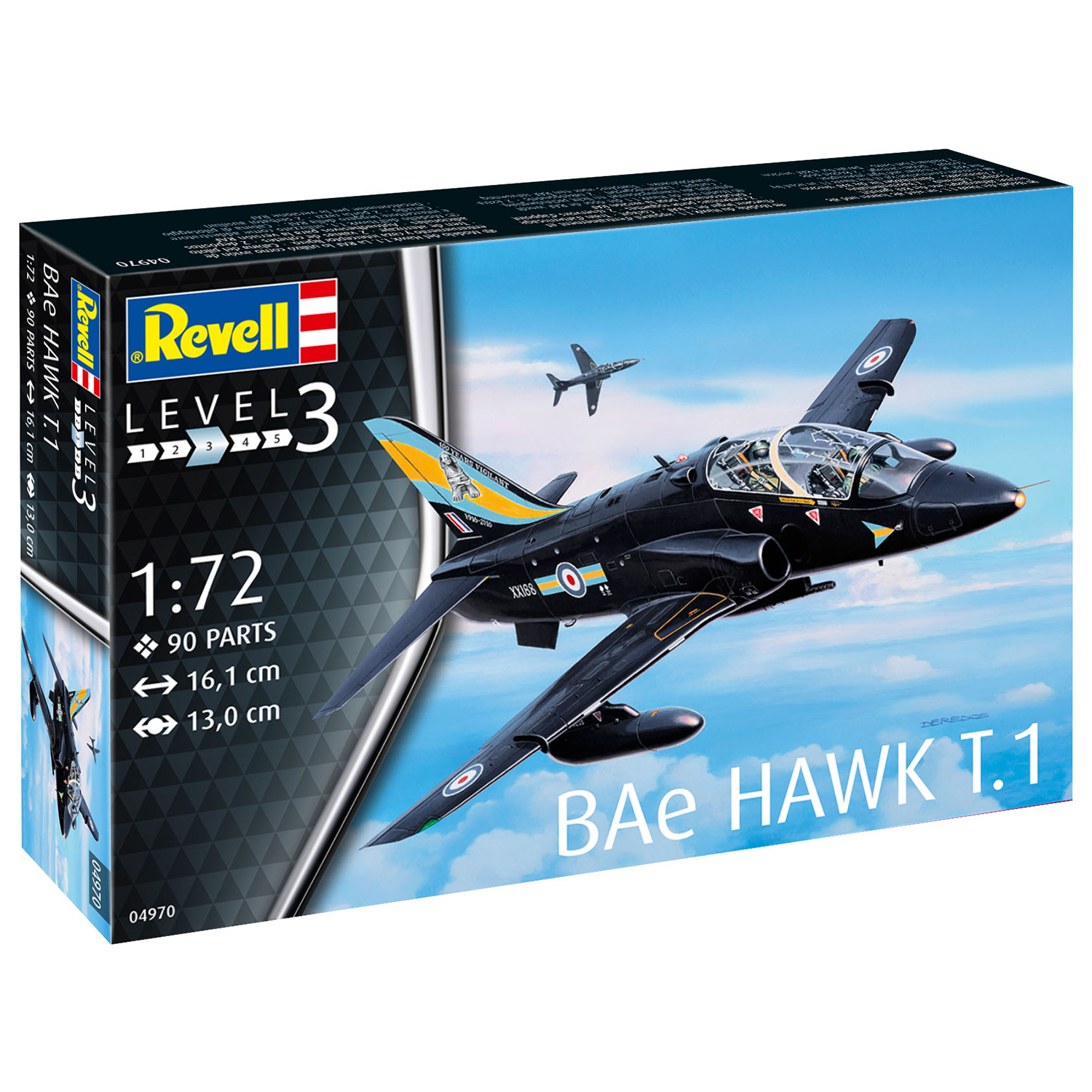 Сборная модель Revell Британский учебный лёгкий штурмовик Hawk T1 04970 - фото 4