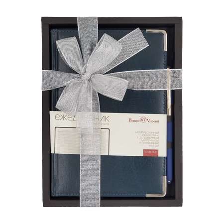 Набор подарочный Bruno Visconti Persona синий А5 177х235 мм ежедневник и ручка