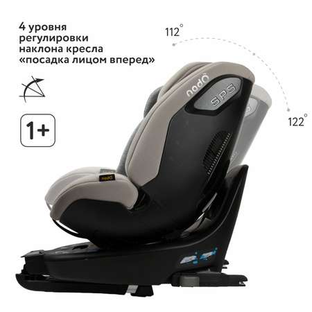 Автокресло nado Plus Litchi Isofix 0+/1/2 (0-25 кг)