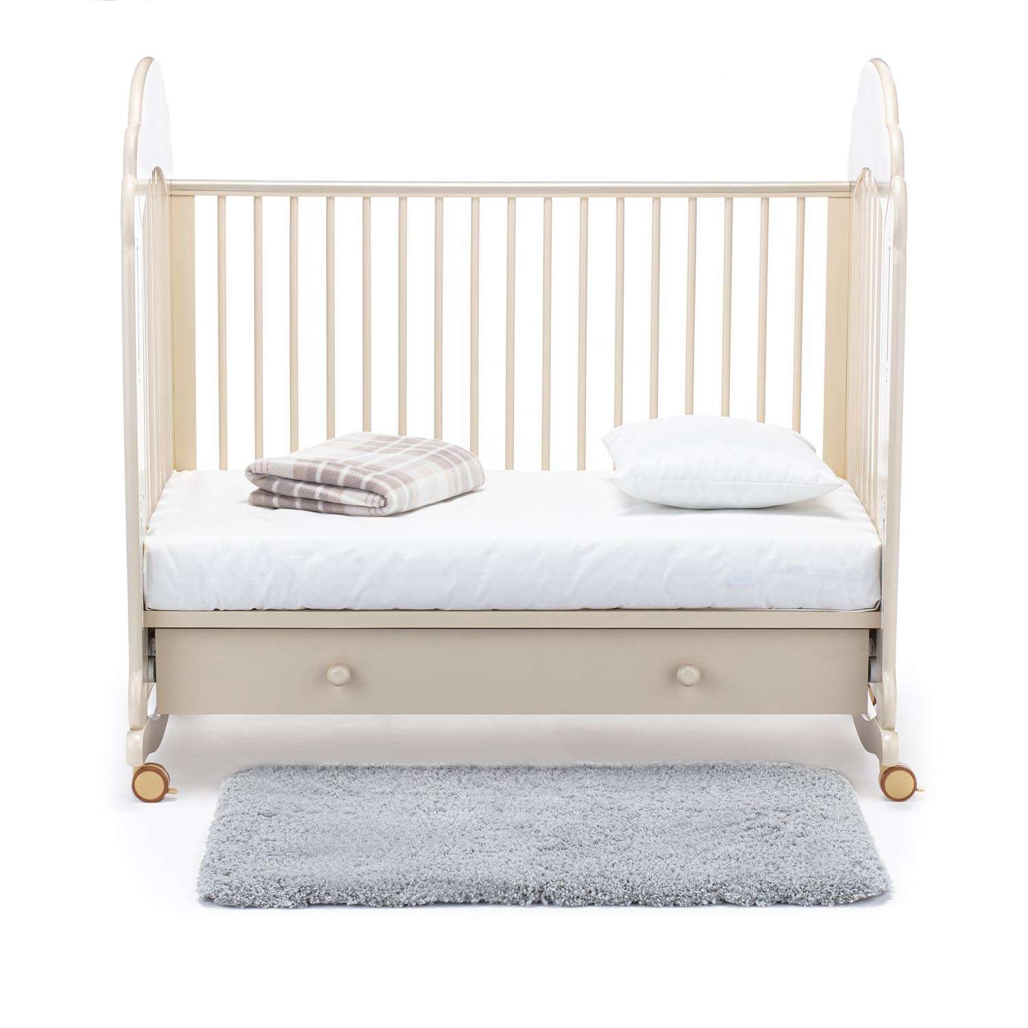 Детская кроватка Nuovita Parte Dondolo прямоугольная, без маятника (слоновая кость) - фото 21