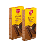 Печенье Schaer Ciocko Sticks в молочном шоколаде без глютена 150г*2шт