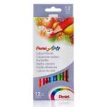 Карандаши Pentel цветные Colour pencils 12 штук