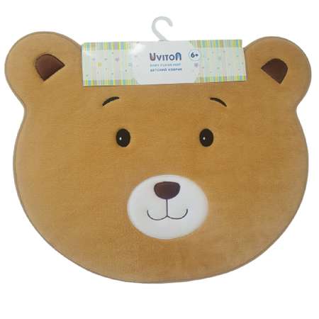 Мягкий коврик Мишка коричневый Uviton Bear