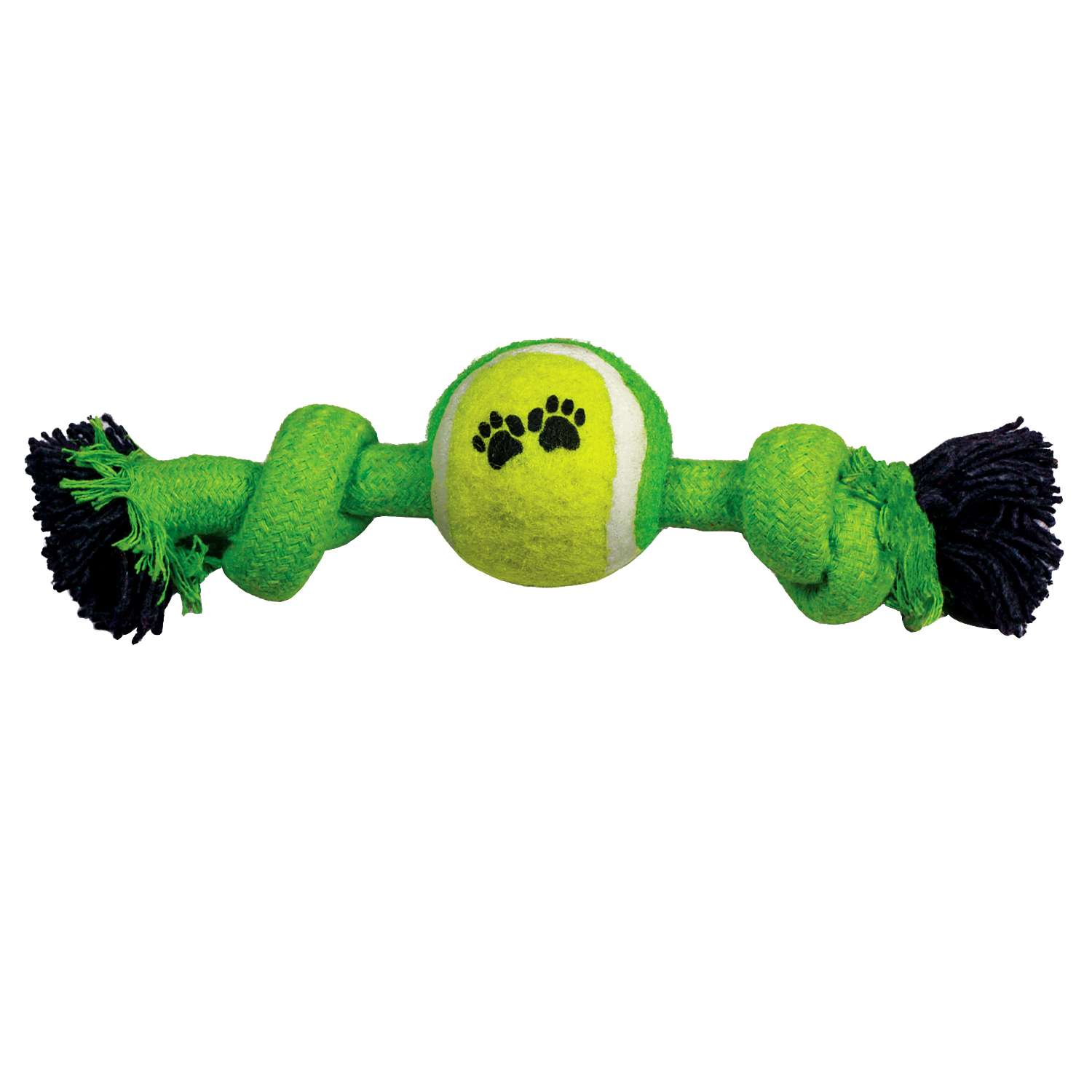 Игрушка для собак Triol Веревка-канат с 2узлами и мячом 12111068 - фото 1