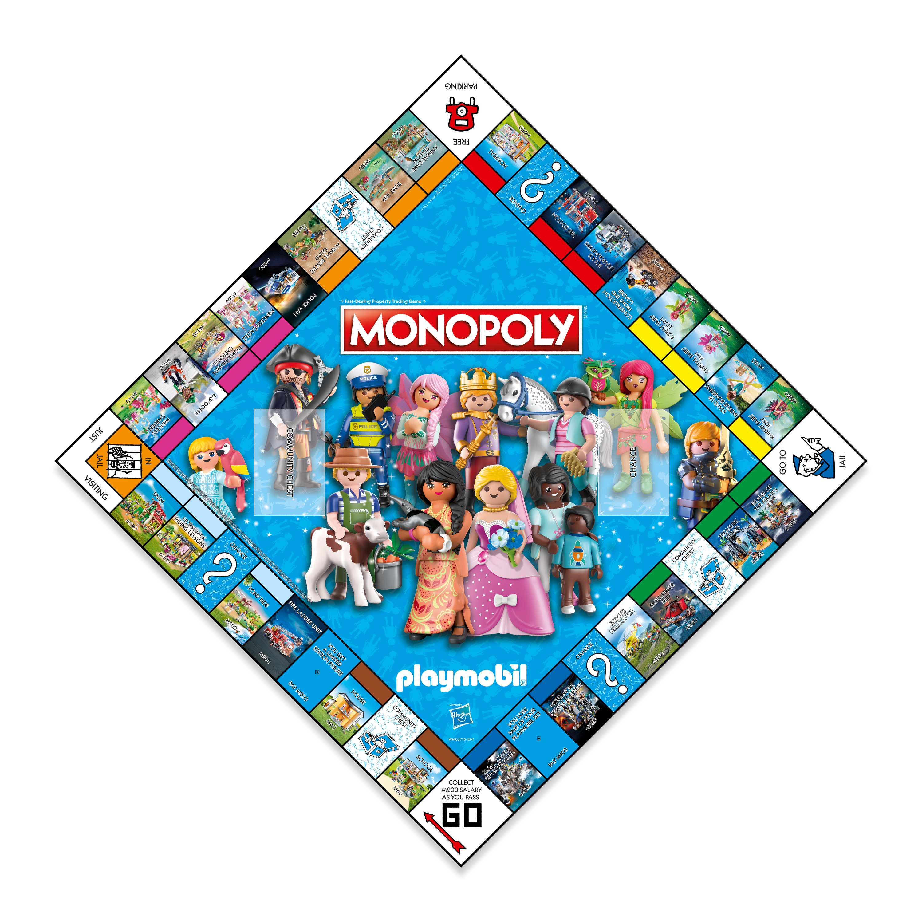 Настольная игра Winning Moves Монополия Playmobil на английском языке - фото 3