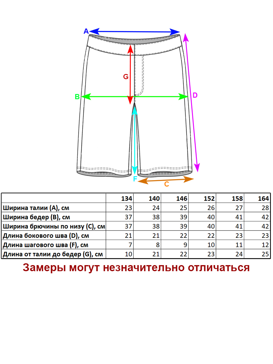 Шорты джинсовые Veresk B4187D-B63 - фото 4