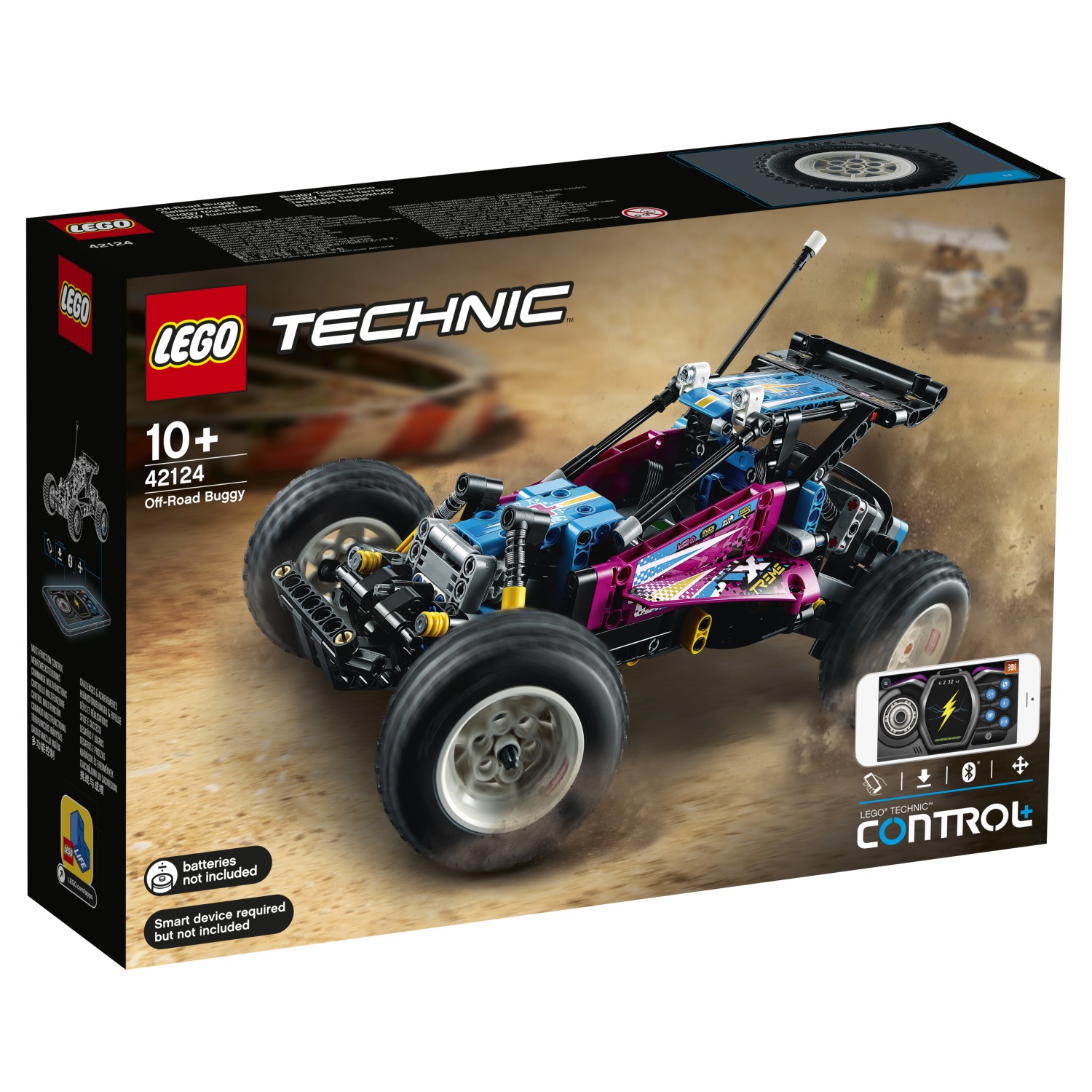 Конструктор LEGO Technic Квадроцикл 42124 купить по цене 8999 ₽ в  интернет-магазине Детский мир