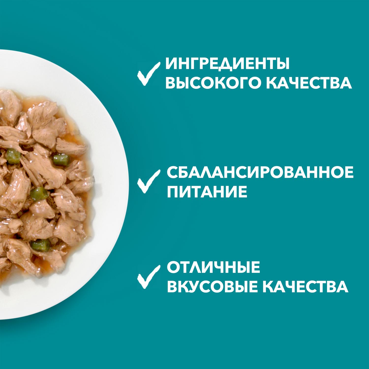 Корм для кошек Purina One чувствительное пищеварение курица 75г - фото 6