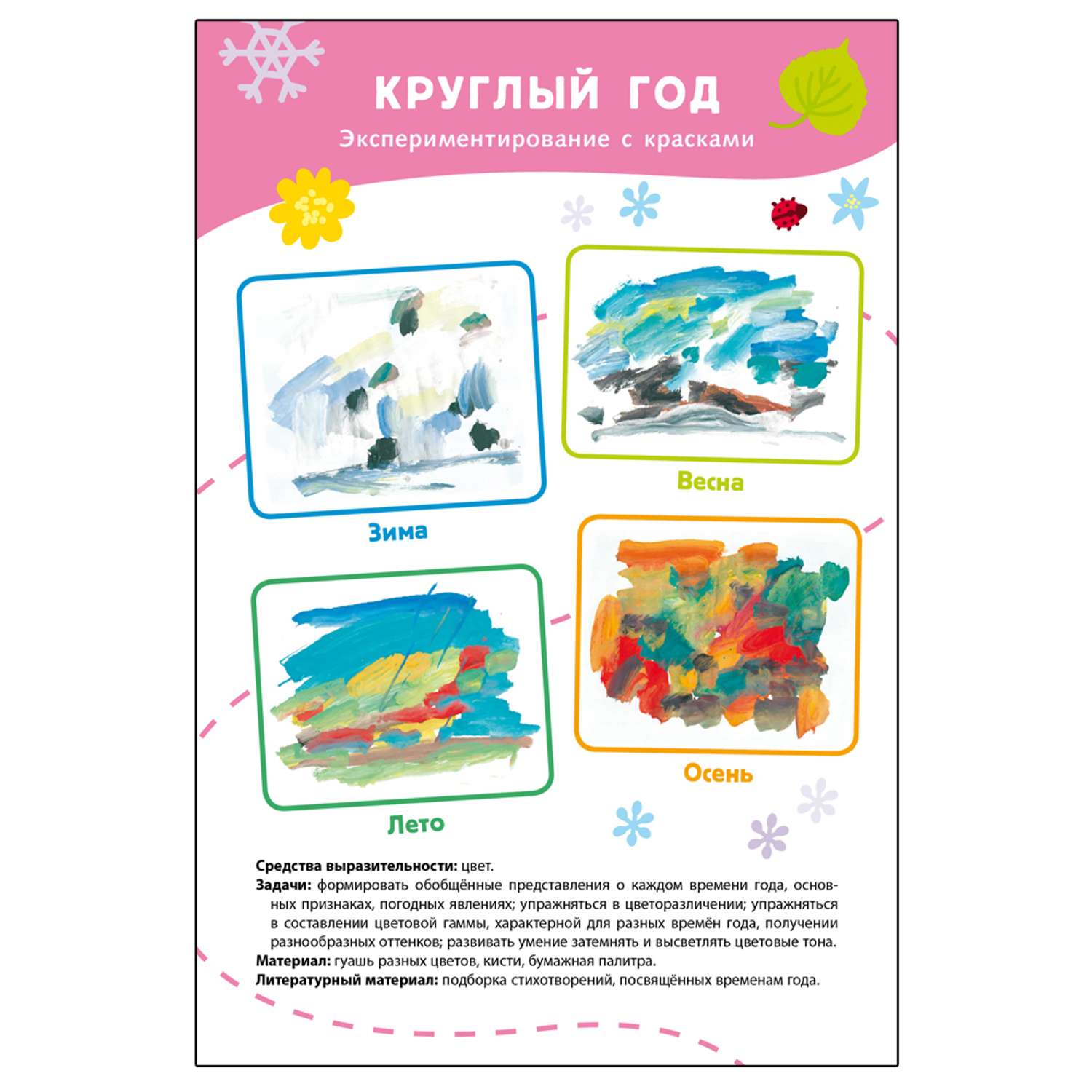 Книга Русское Слово Круглый год. 40 сценариев занятий с детьми. Картотека воспитателя - фото 2