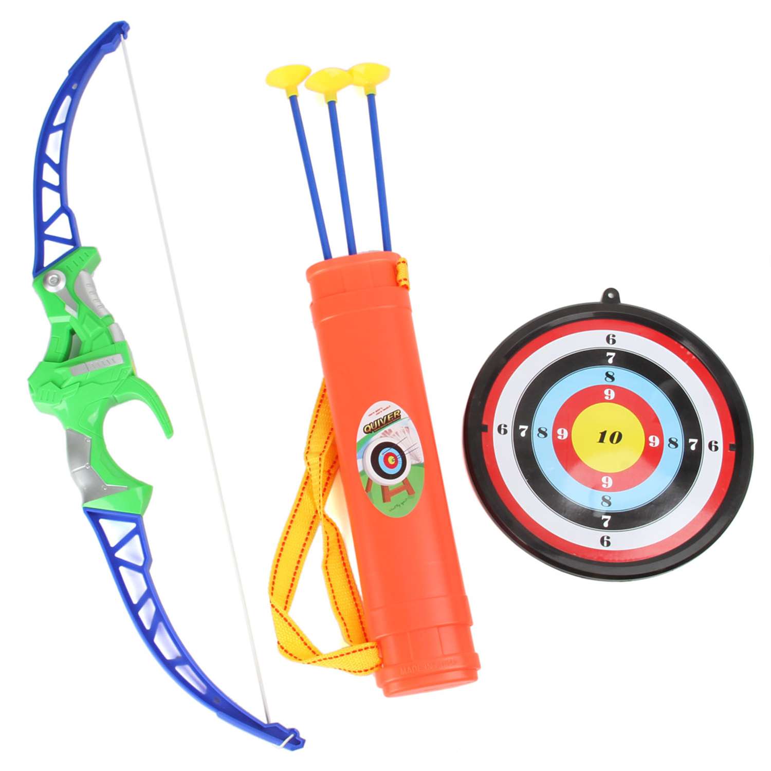 Игровой набор Veld Co лук со стрелами и мишенью - фото 1
