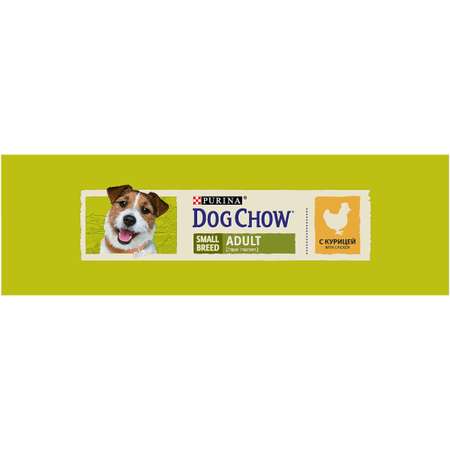 Корм для собак Dog Chow мелких пород с курицей 2.5кг