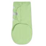 Пеленка Pecorella SwaddleFun на липучках XL 6.5-10кг Light Green