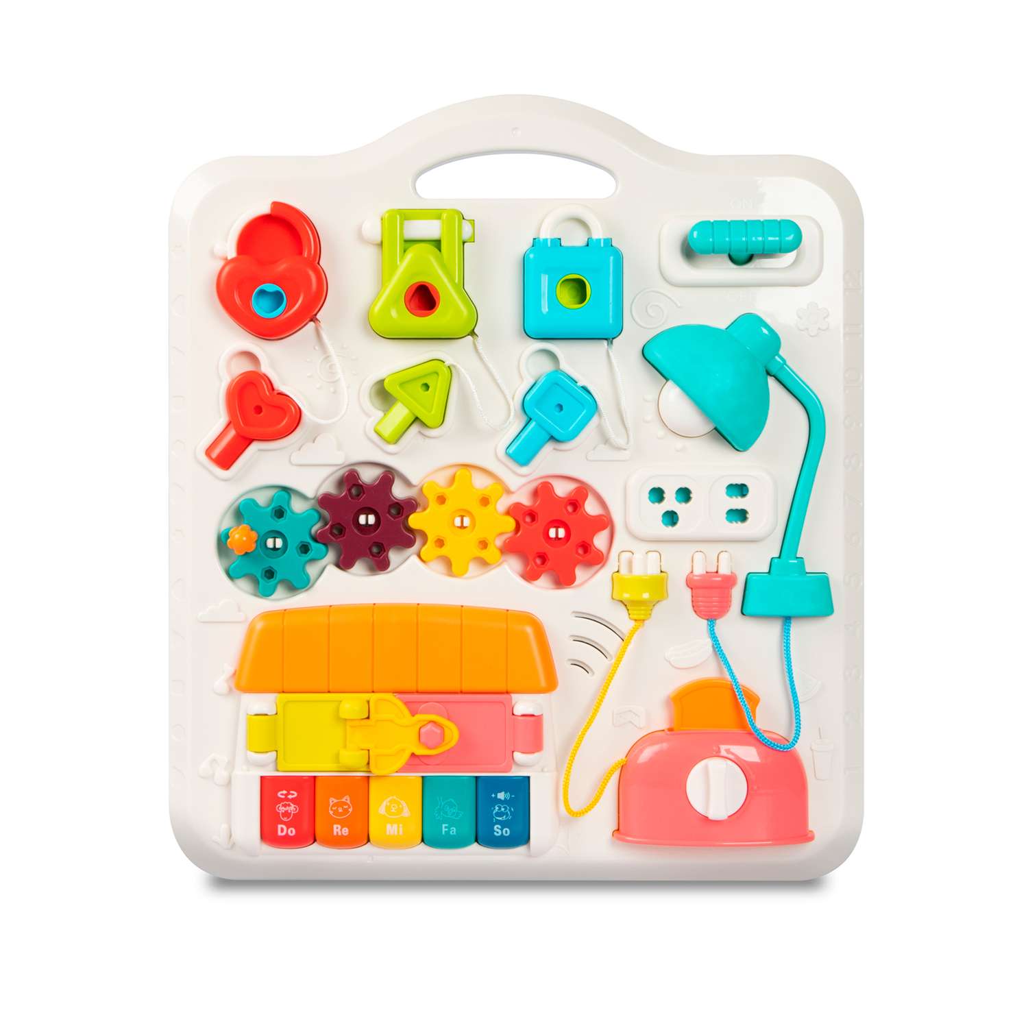 Игрушка развивающая Smart Baby Музыкальный столик бизиборд - фото 10