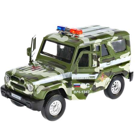 Машина Технопарк Uaz Hunter Военная техника инерционная 267168