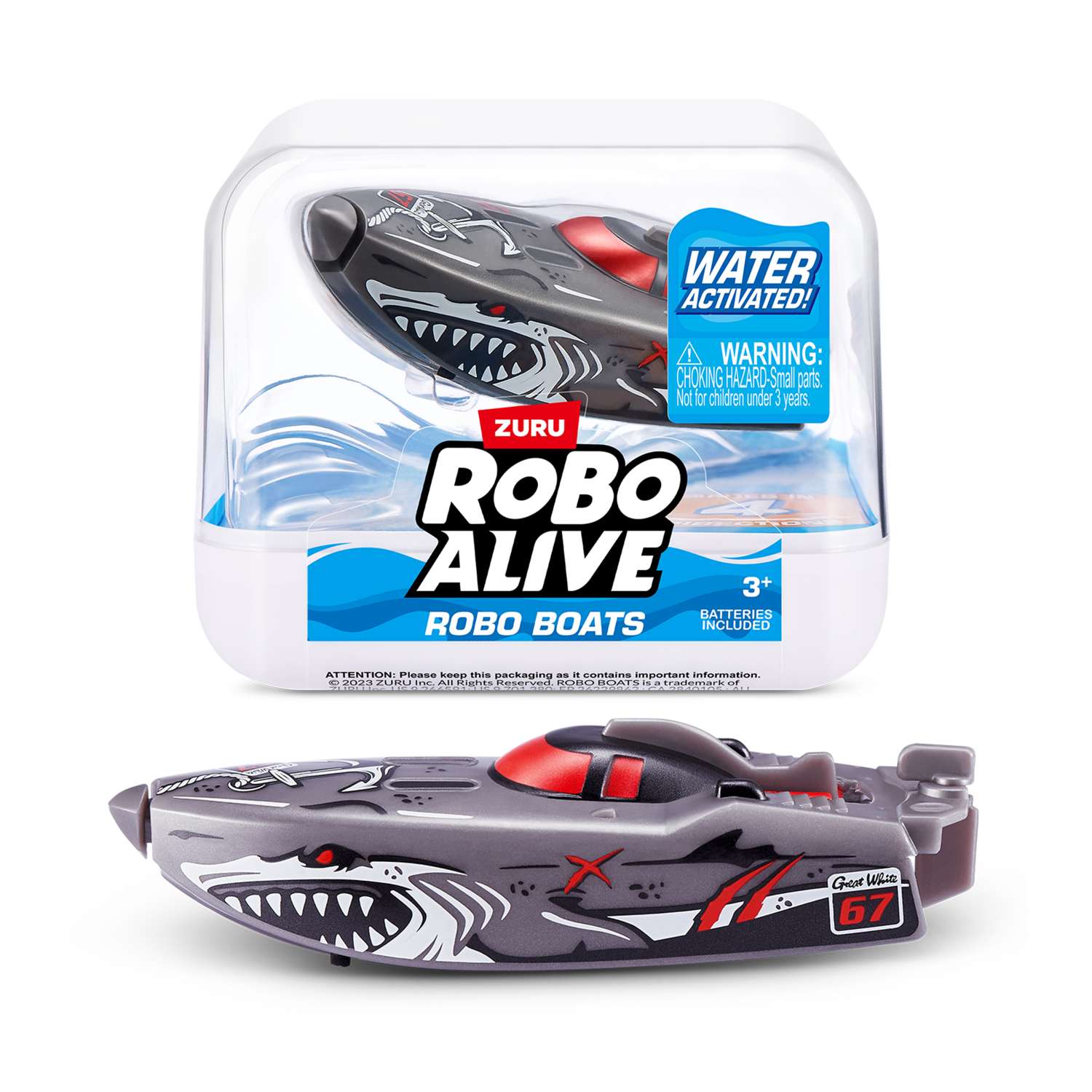 Катер Zuru ROBO ALIVE JUNIOR с мотором в ассортименте 71117UQ1 - фото 11