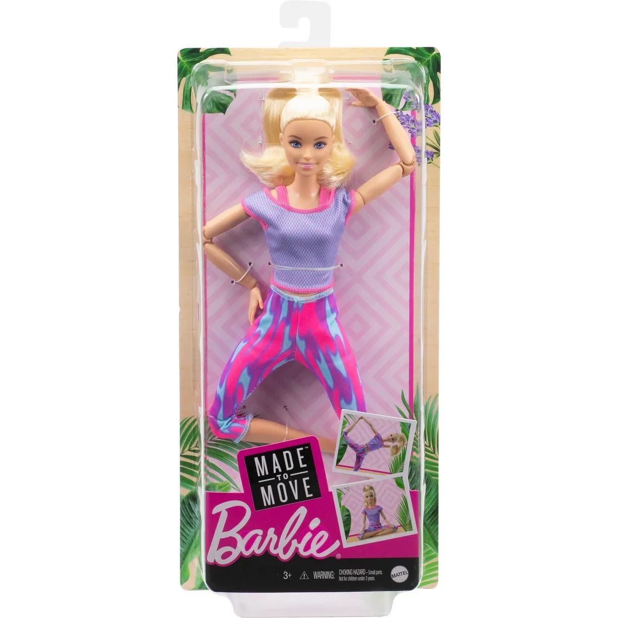 Кукла модельная Mattel BARBIE Безграничные движения GXF04 - фото 1