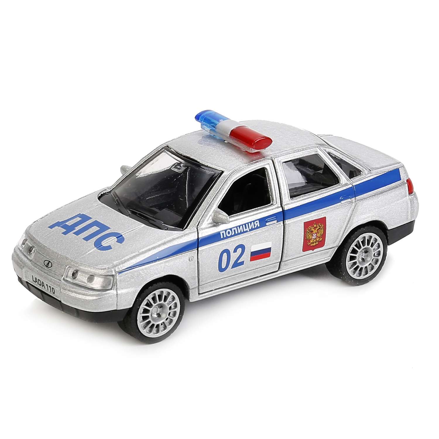 Машина Технопарк Lada 110 Полиция 231161 231161 - фото 1