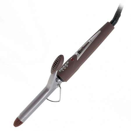 Стайлер для завивки волос Delta Lux DL-0630 коричневый керамическое покрытие d 19 мм 25 Вт