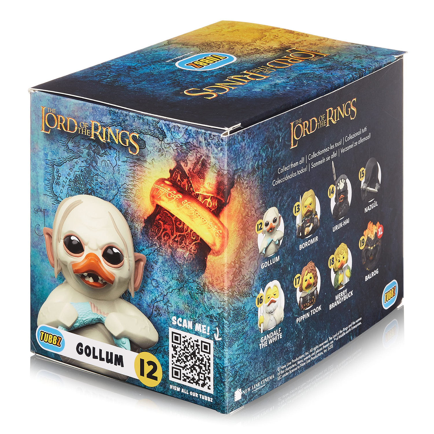 Фигурка The Lord of the Rings Утка Tubbz Голлум из Властелина колец Boxed Edition без ванны - фото 3