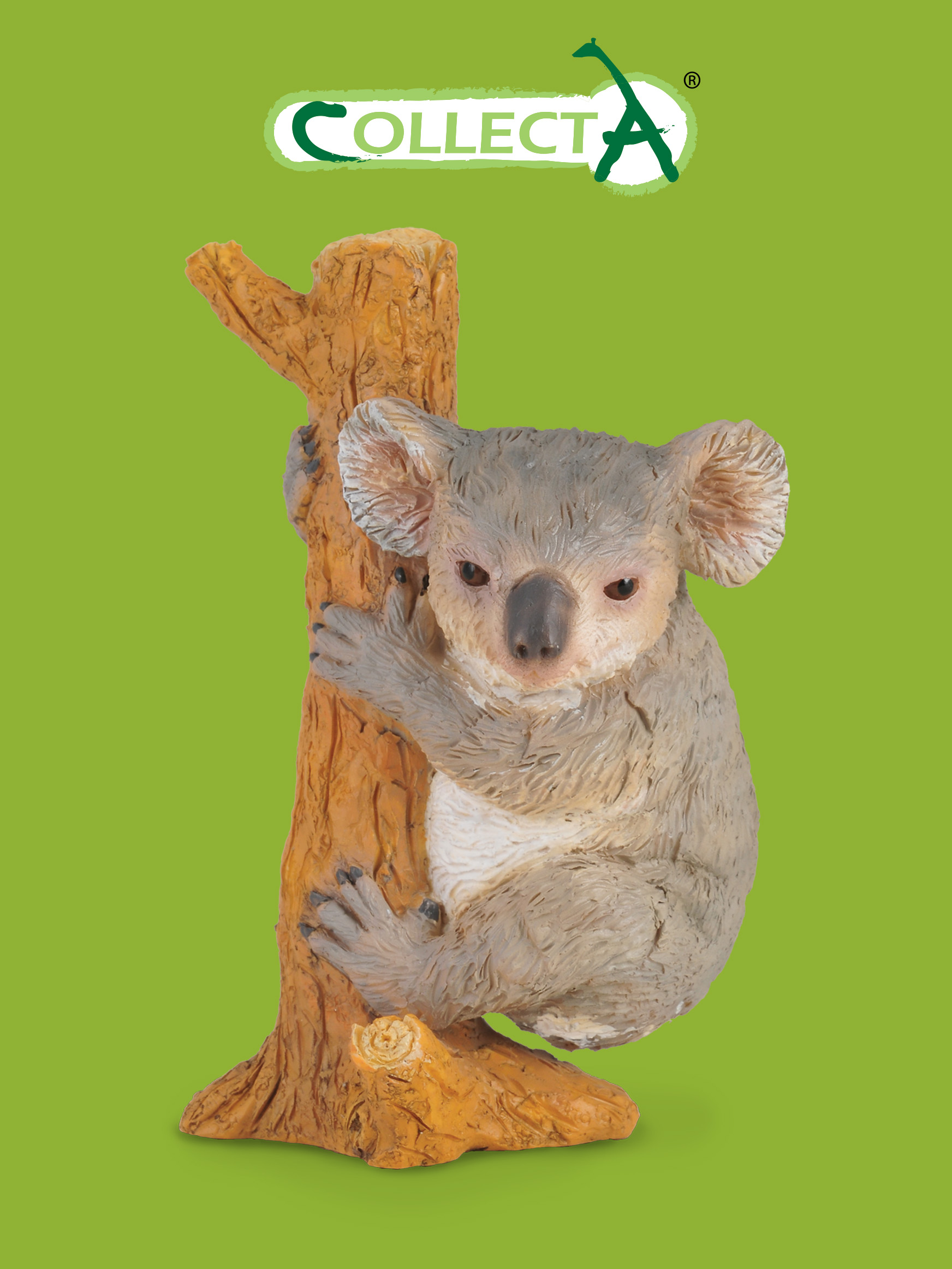 Фигурка животного Collecta Коала на дереве - фото 1