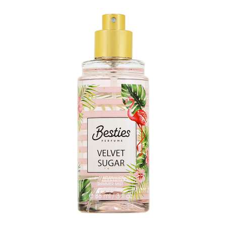 Мист парфюмированный BESTIES Shimmer mist velvet sugar 88 мл