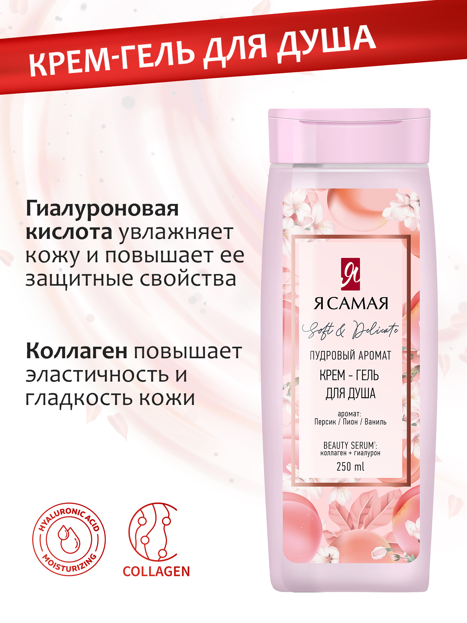 AROMA COLLECTION Я Самая Крем-гель для душа и Крем для рук и тела - фото 3