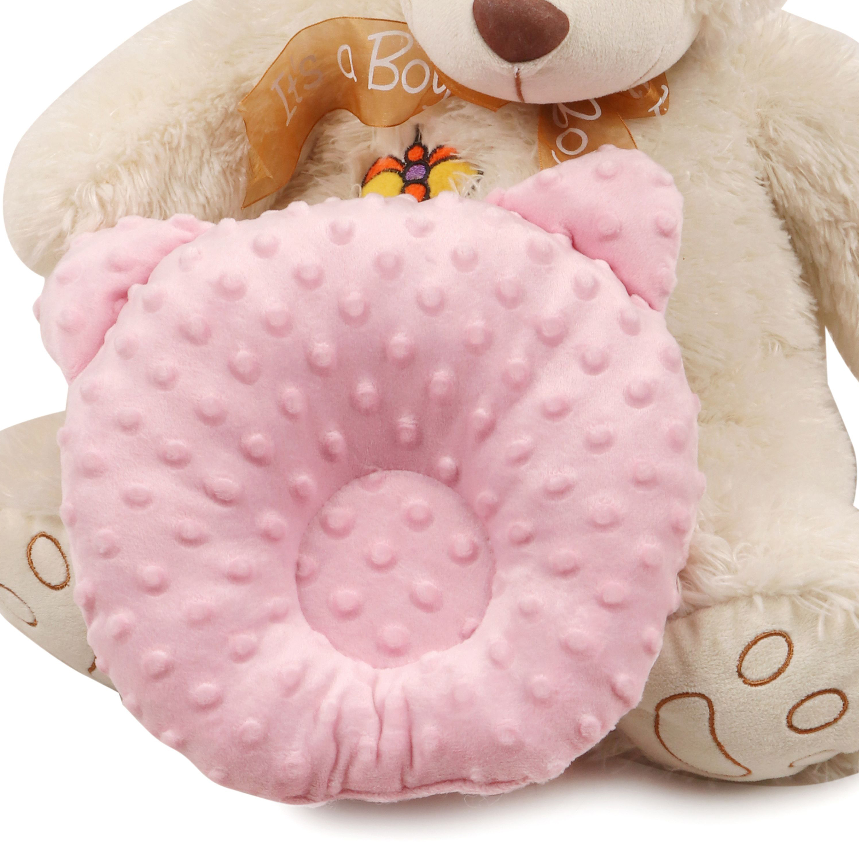 Подушка для кормления малыша Amarobaby Comfort Line анатомическая Розовый - фото 7