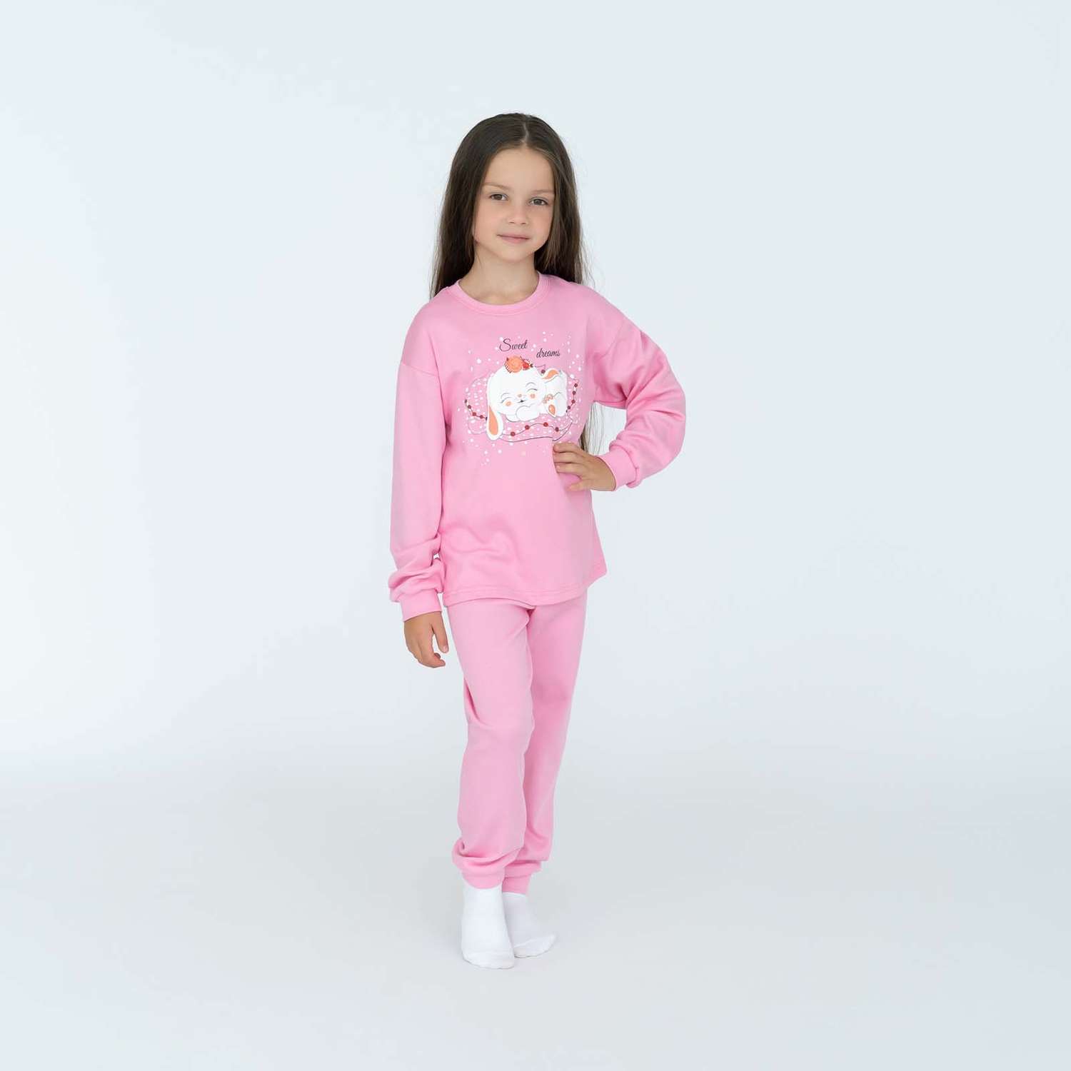 Пижама Утенок 800п розовый лапушка - фото 1