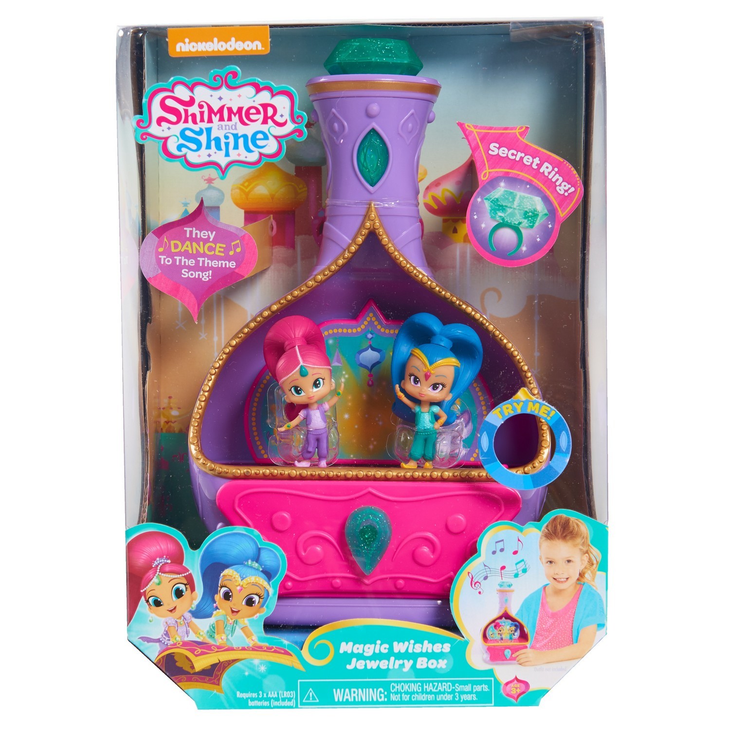 Музыкальная шкатулка Shimmer and Shine для украшений 39515 - фото 4