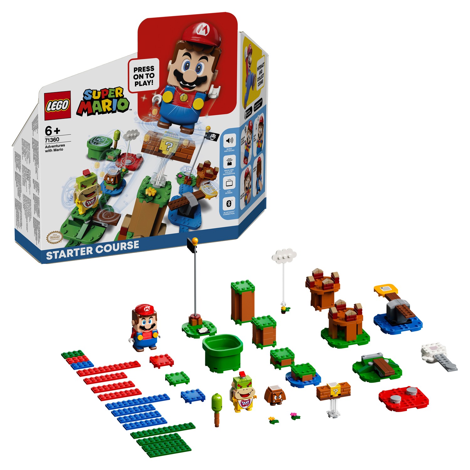 Конструктор LEGO Super Mario Приключения вместе с Марио 71360 - фото 1