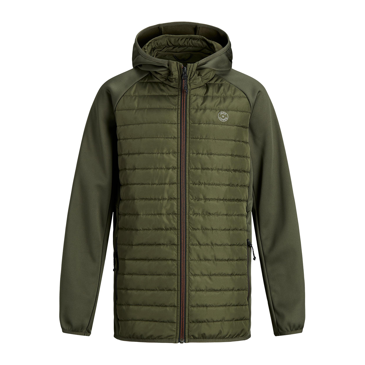 Куртка JACK AND JONES JUNIOR 12182303/Forest Night - фото 1