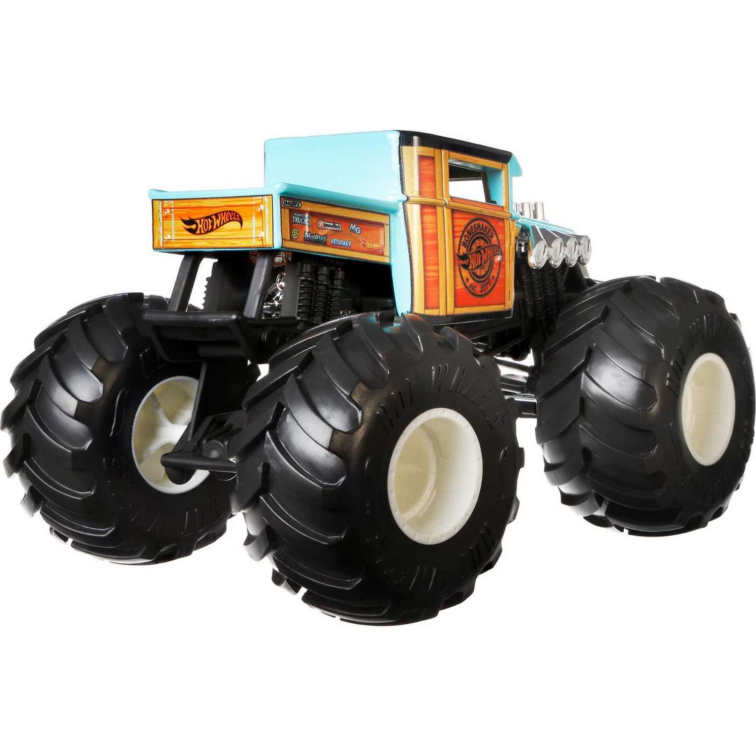 Машинка Hot Wheels Monster Trucks большой Костолом GWL05 FYJ83 - фото 4