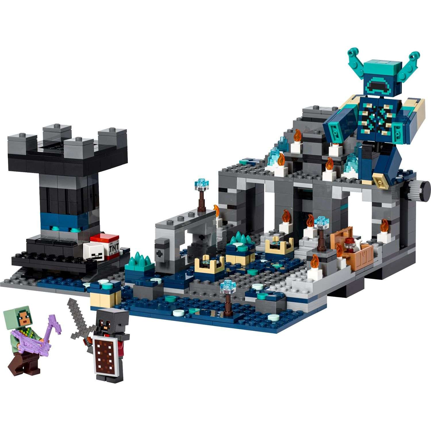Конструктор LEGO Minecraft The Deep Dark Battle 21246 - фото 2