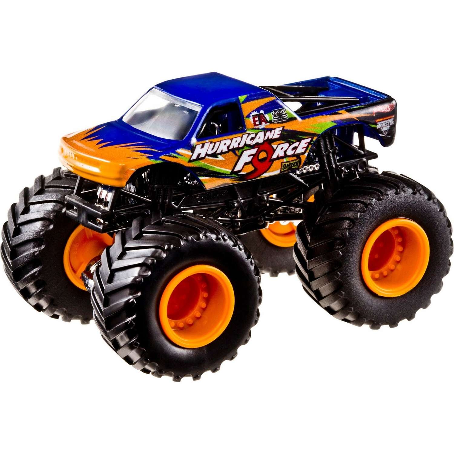 Машина Hot Wheels Monster Jam 1:64 Ураганная сила X1063 21572 - фото 1