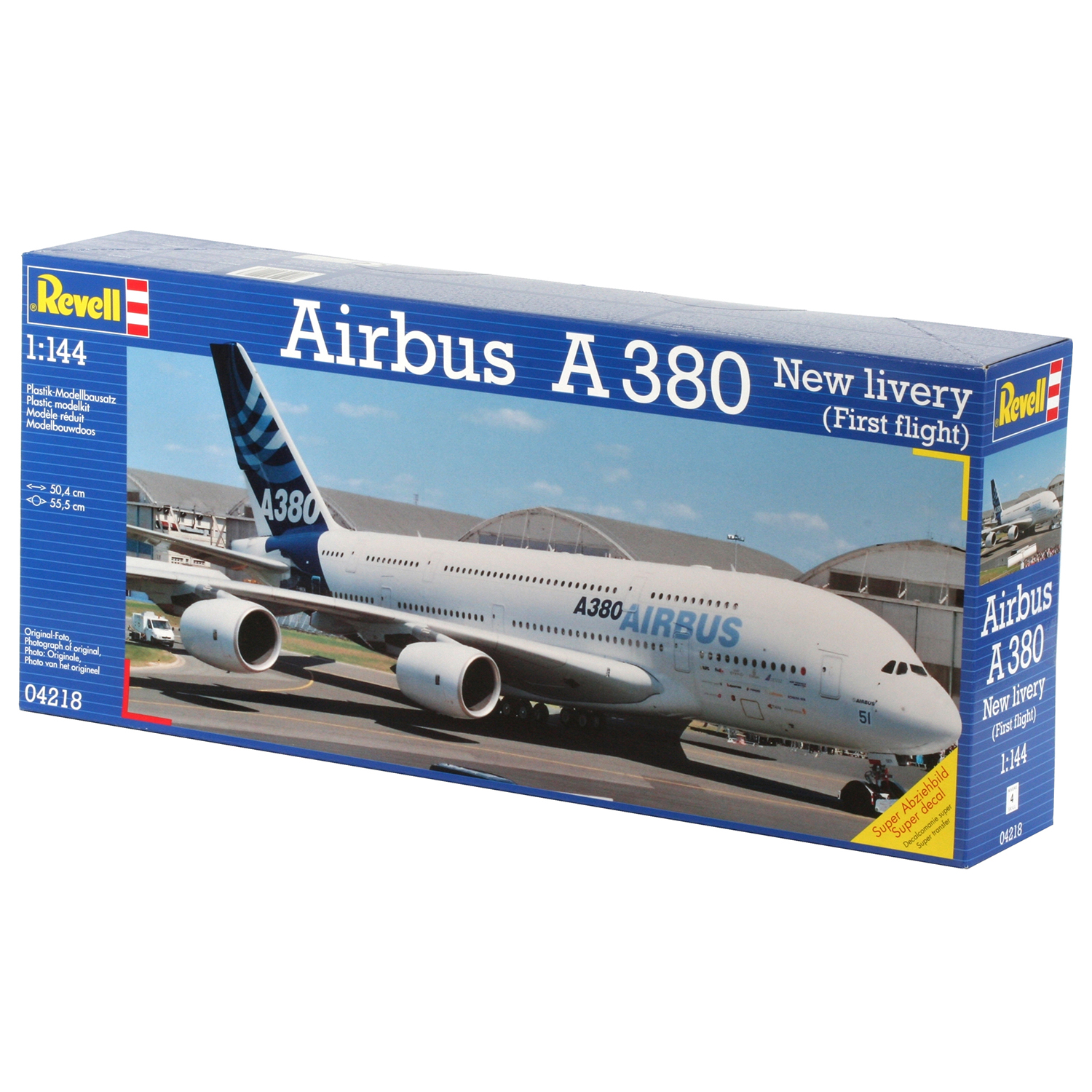 Сборная модель Revell Аэробус A 380 First Flight 1:144 04218 - фото 3