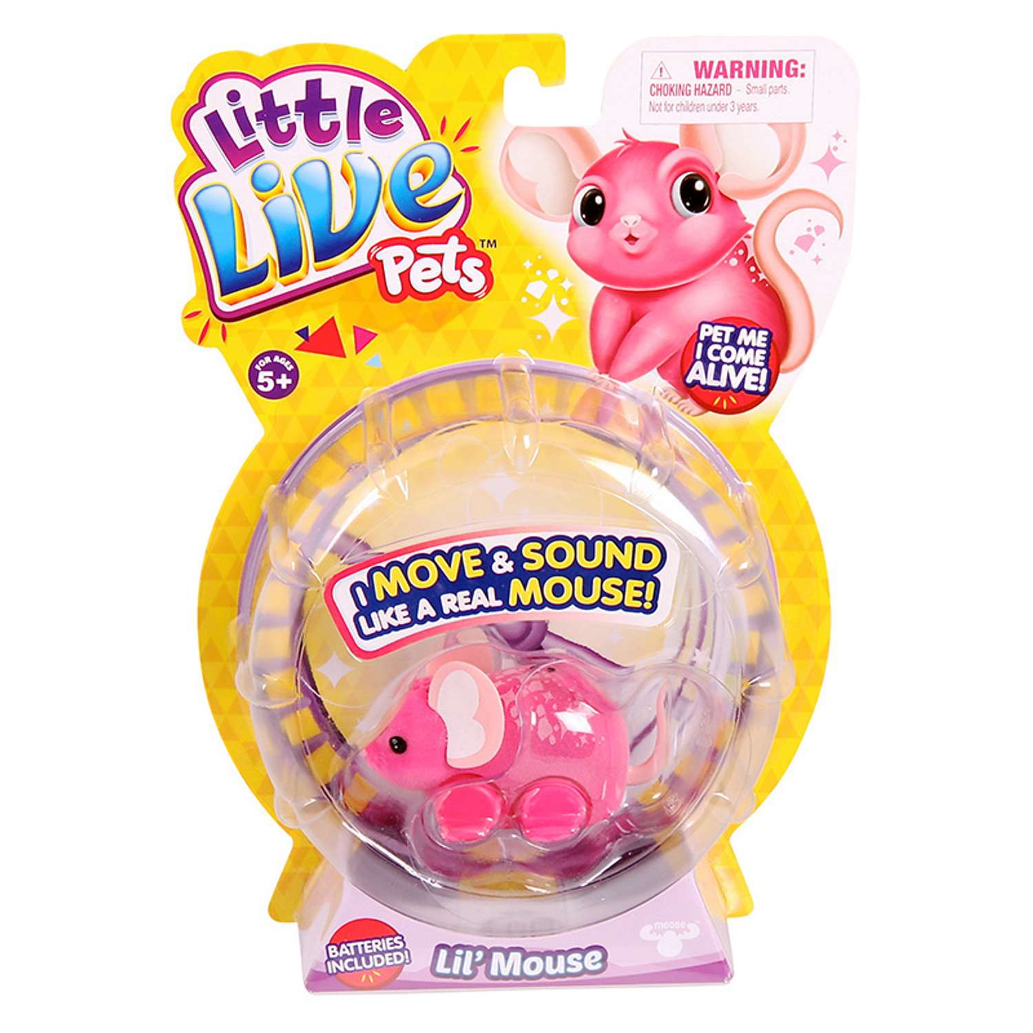 Мышка Little Live Pets в ассортименте - фото 17