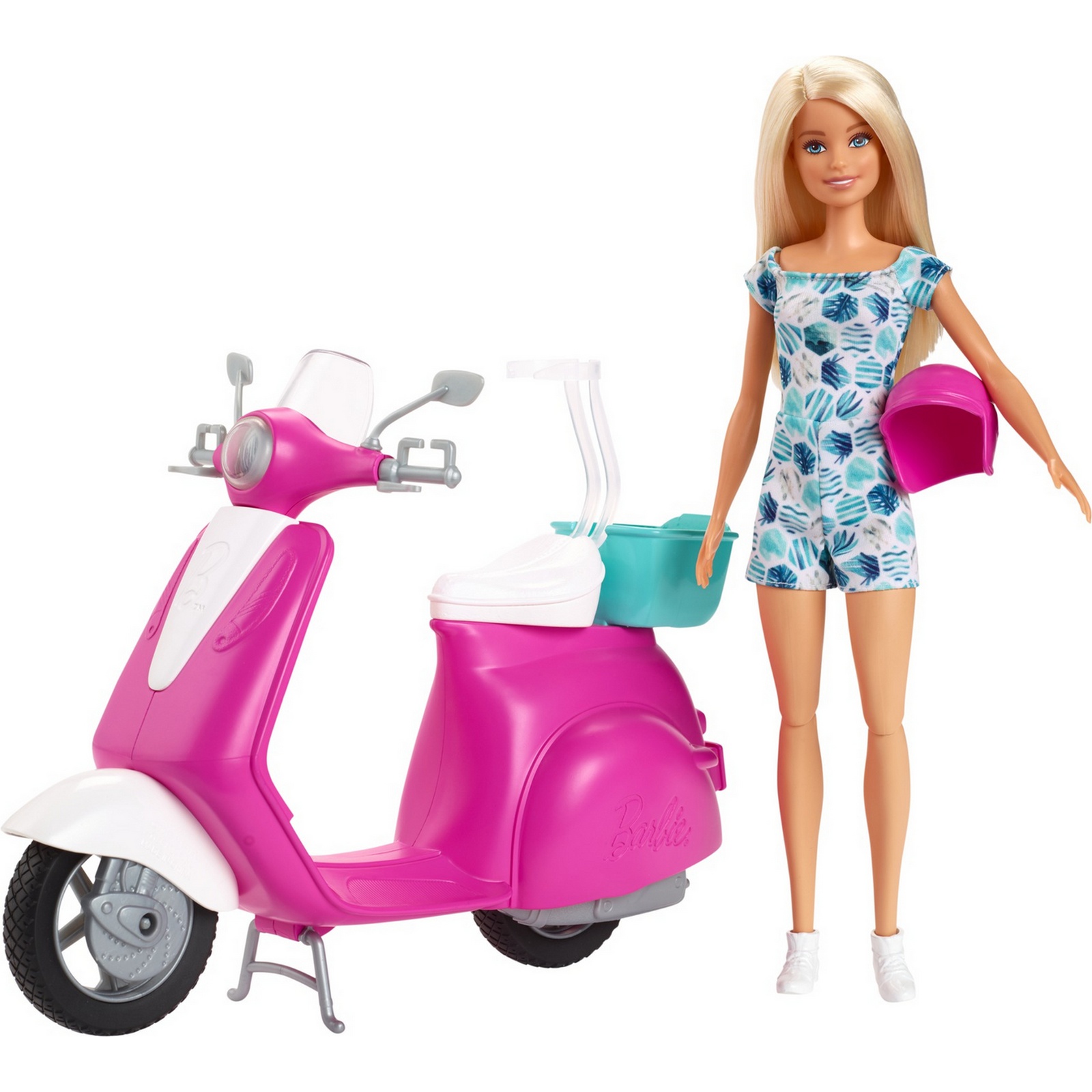 Набор игровой Barbie Кем быть? Блондинка на скутере GBK85 GBK85 - фото 3